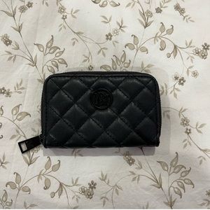 Black mini wallet